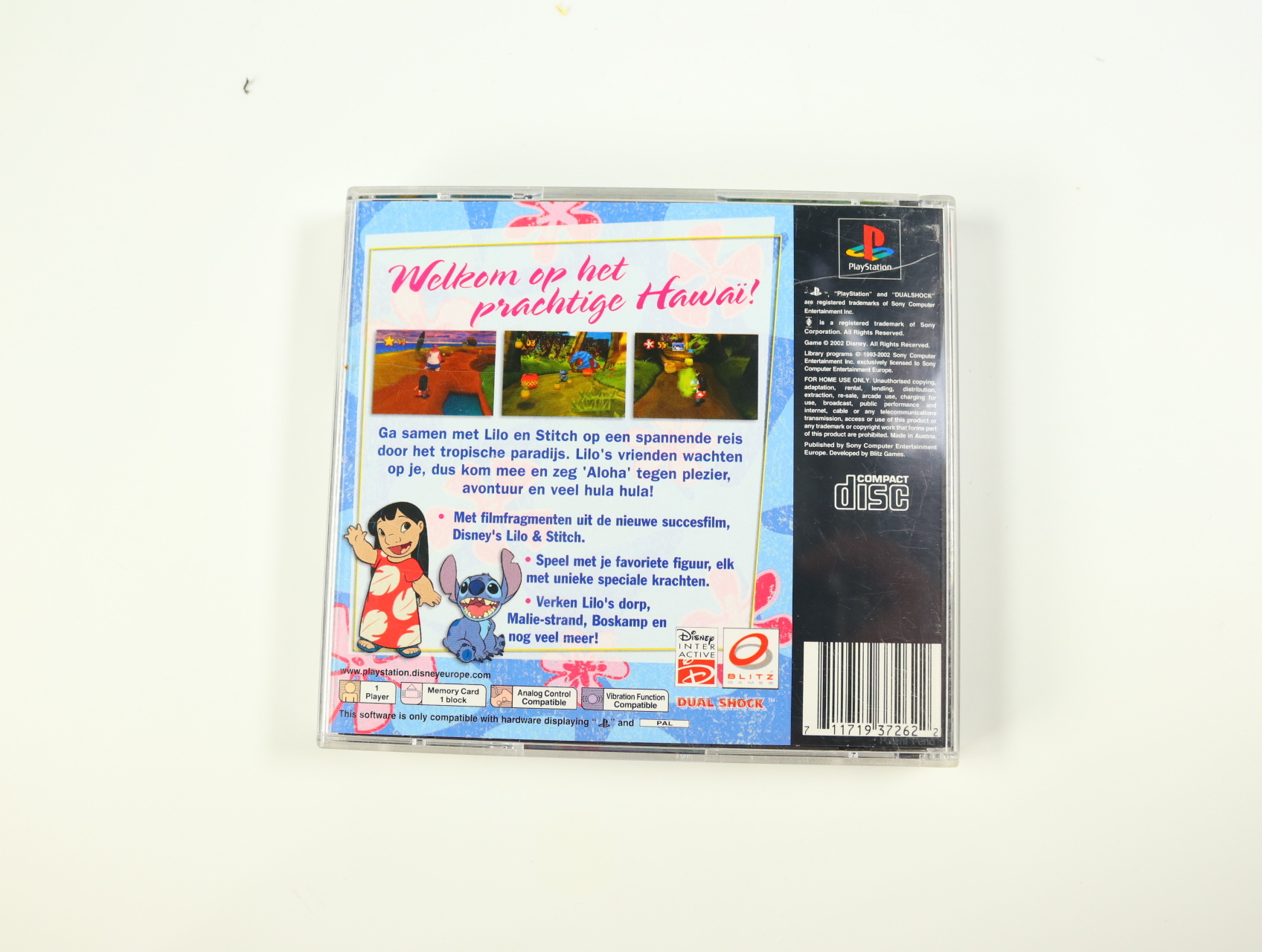 PlayStation 1 - Lilo & Stitch: Trouble in Paradise - productfoto 2