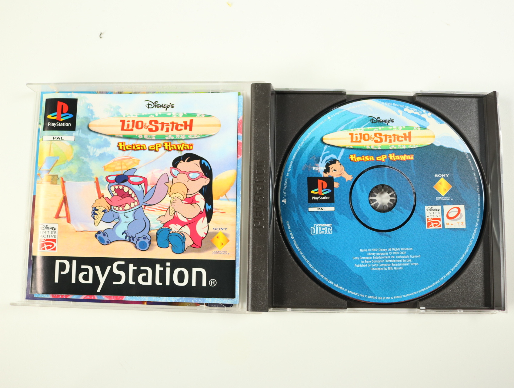 PlayStation 1 - Lilo & Stitch: Trouble in Paradise - productfoto 3