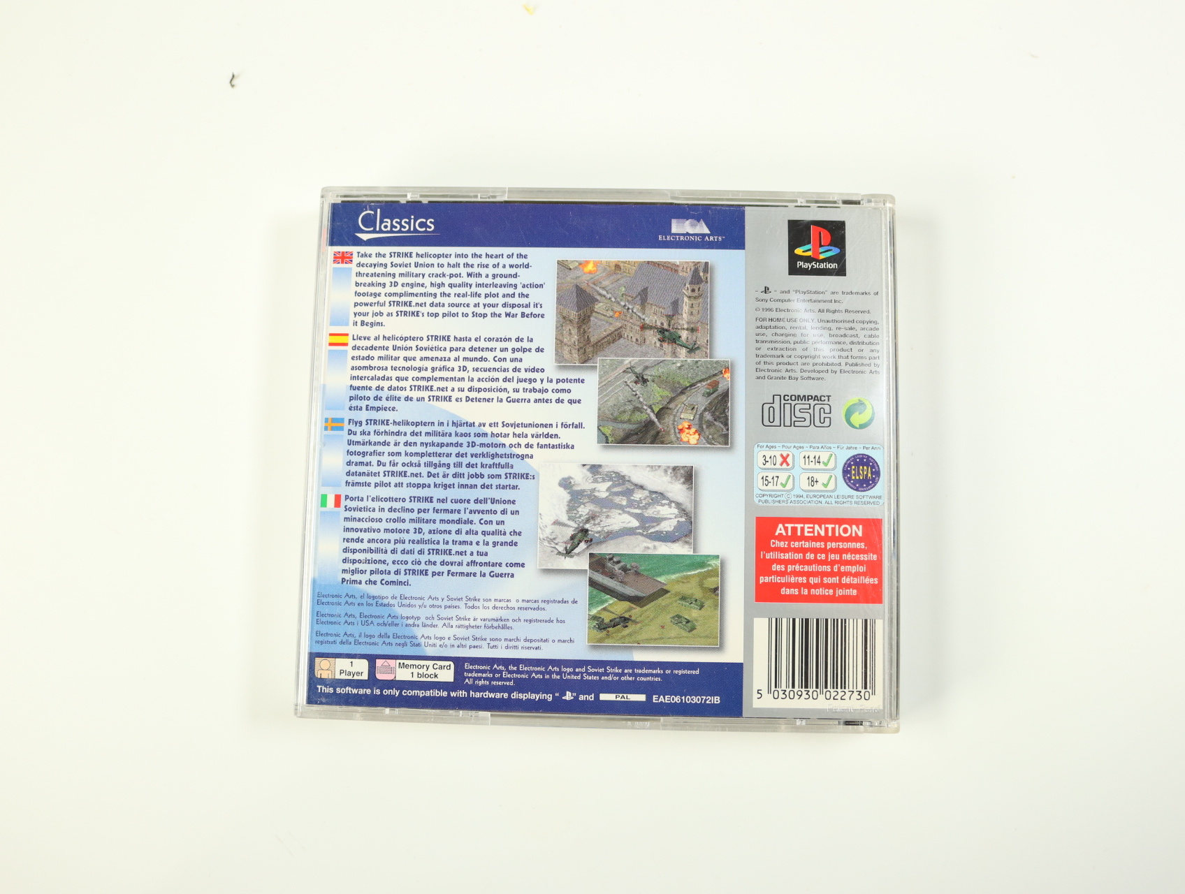 PlayStation 1 - Soviet Strike [Classics] - productfoto 2