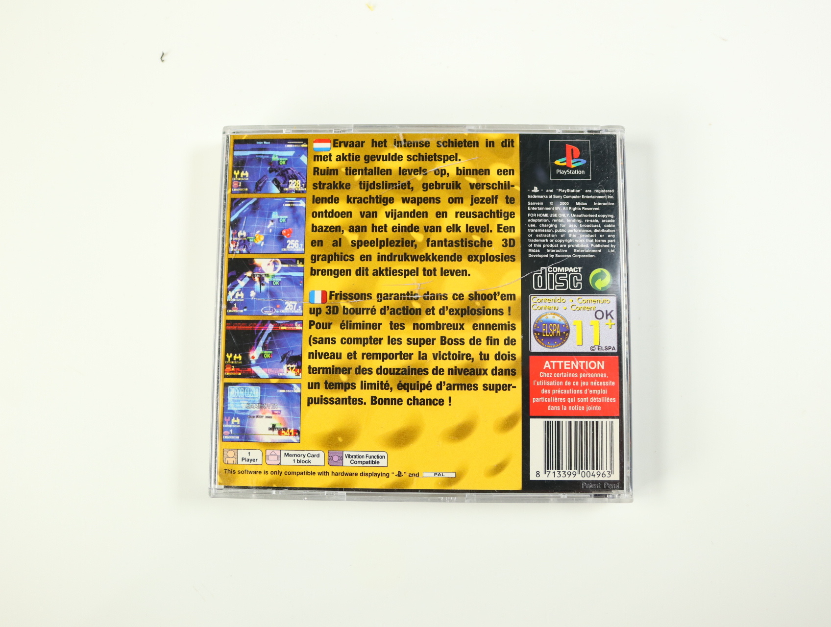 PlayStation 1 - Sanvein - productfoto 2