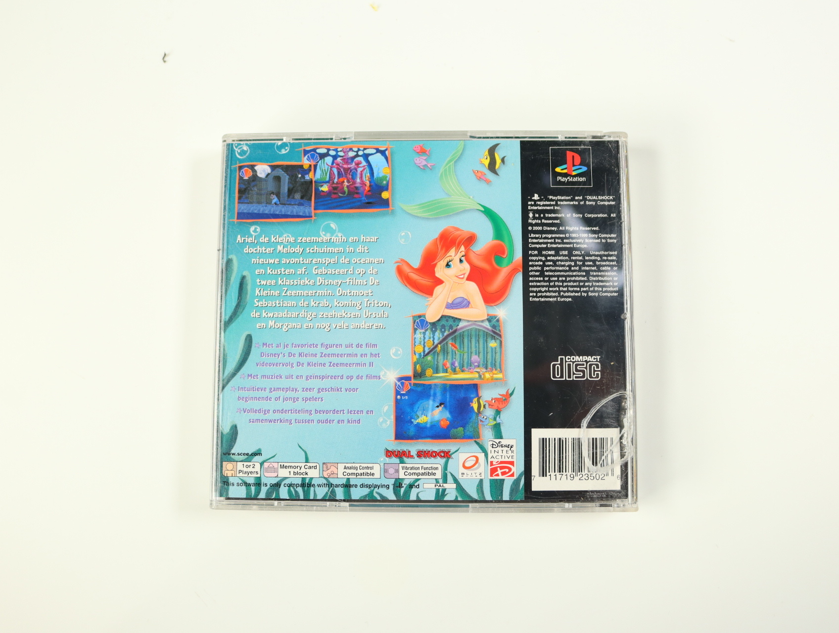 PlayStation 1 - De Kleine Zeemeermin II - productfoto 2