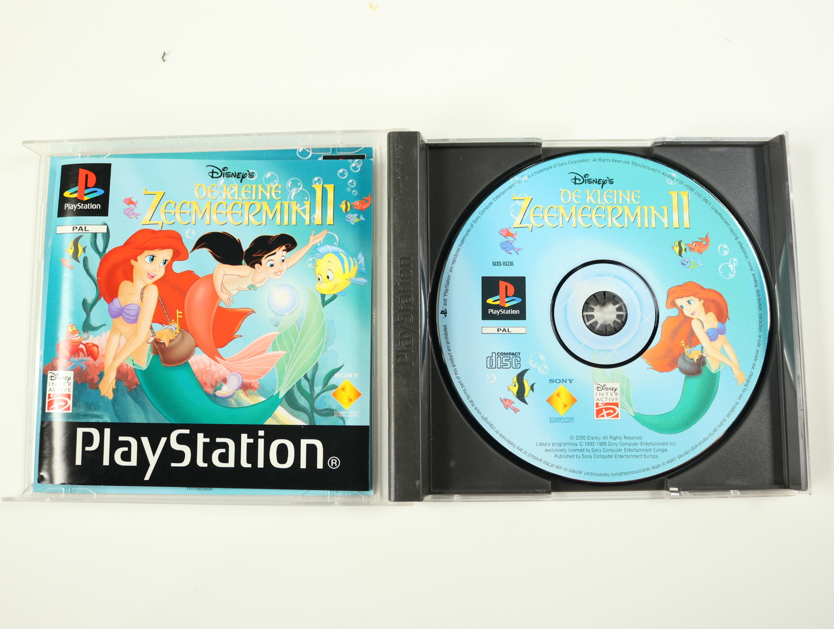 PlayStation 1 - De Kleine Zeemeermin II - productfoto 3