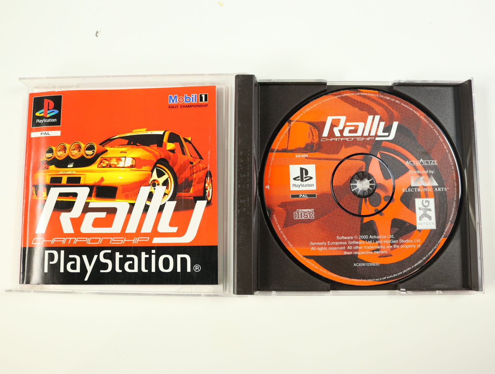 PlayStation 1 - Rally Championship - productfoto 3