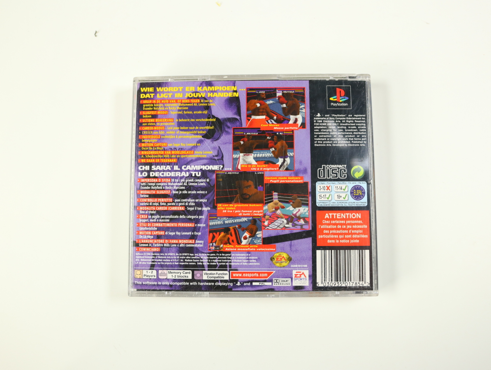 PlayStation 1 - Knockout Kings 99 - productfoto 2
