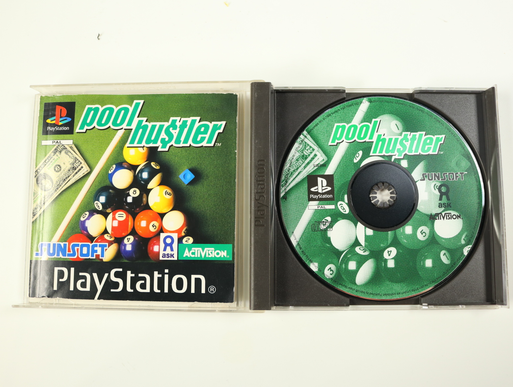 PlayStation 1 - Pool Hustler - productfoto 3