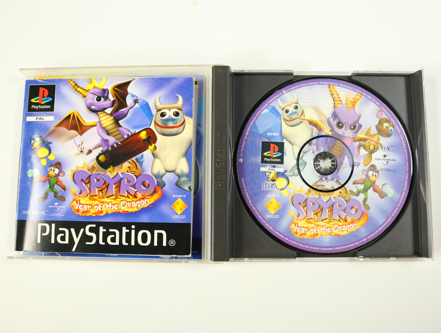 PlayStation 1 - Spyro: Year of the Dragon - productfoto 3