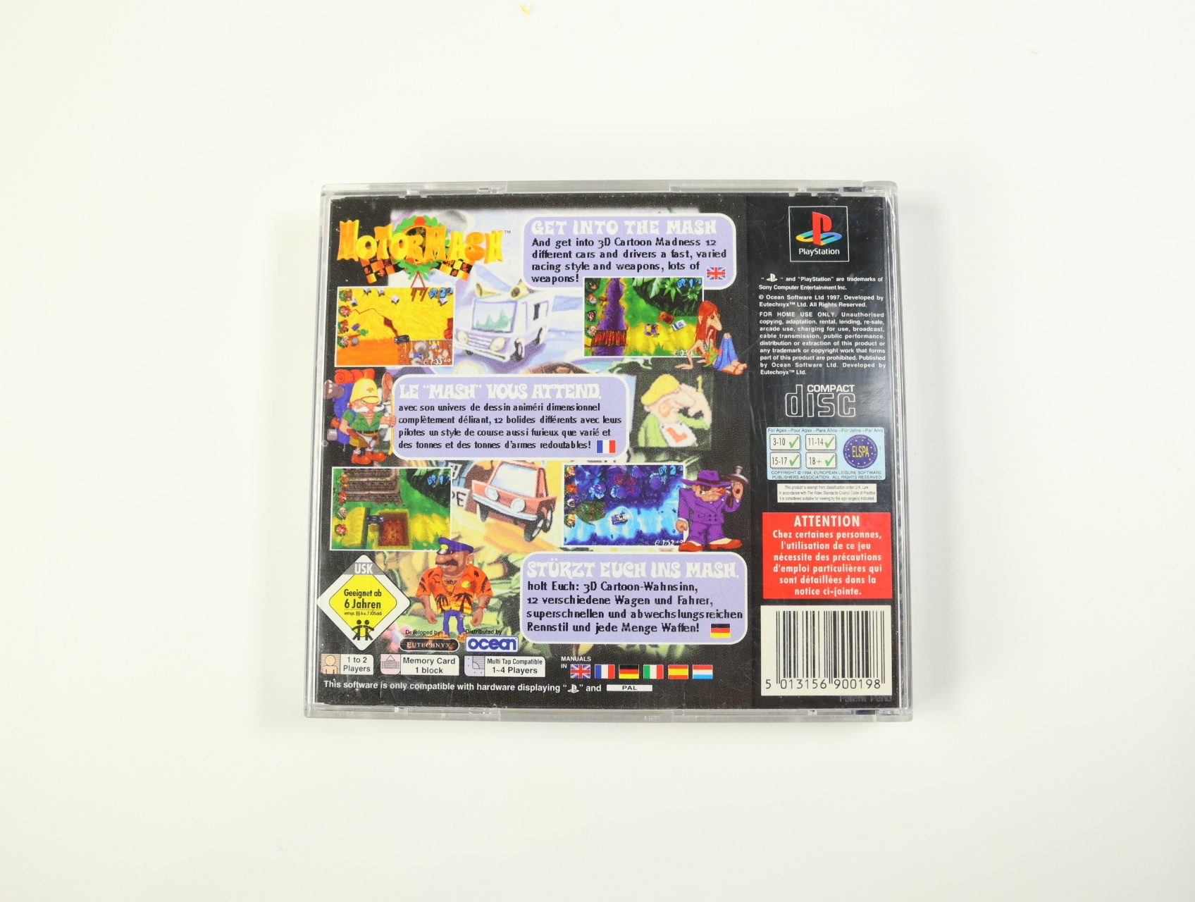 PlayStation 1 - Motor Mash - productfoto 2