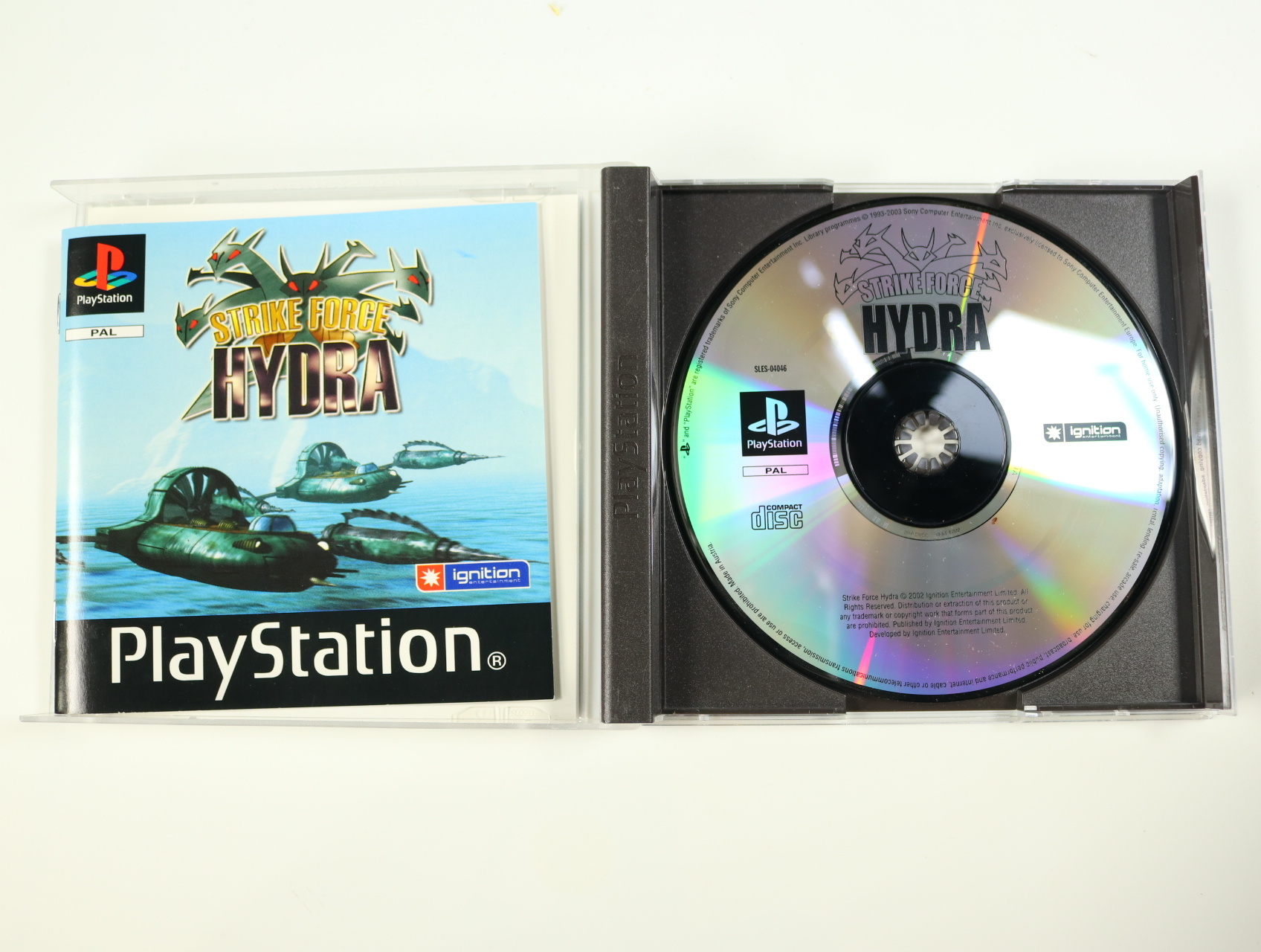 PlayStation 1 - Strike Force Hydra - productfoto 3