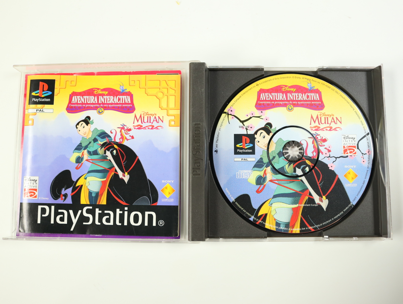 PlayStation 1 - Disney's Story Studio Mulan - productfoto 3