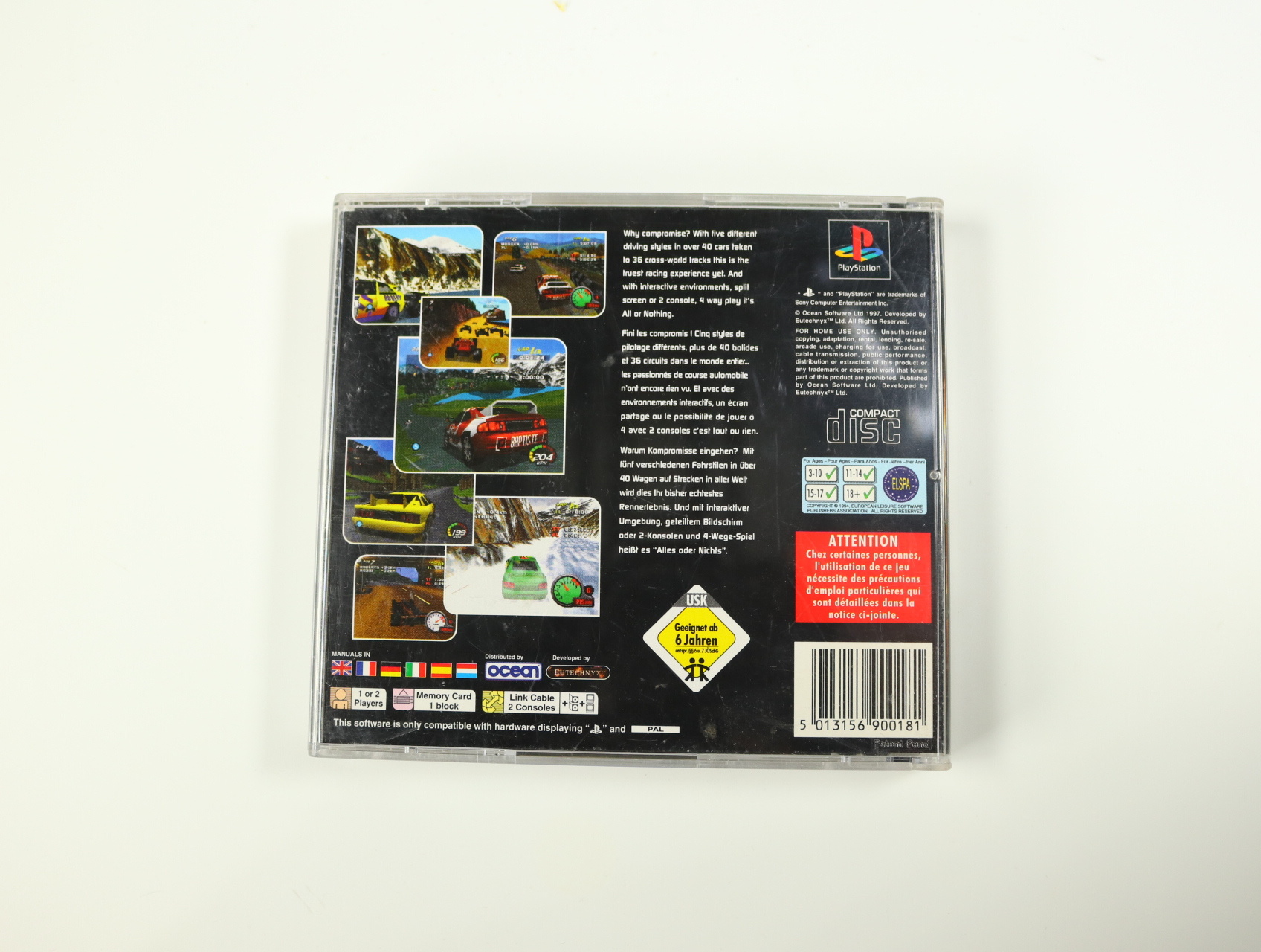 PlayStation 1 - Total Drivin - productfoto 2