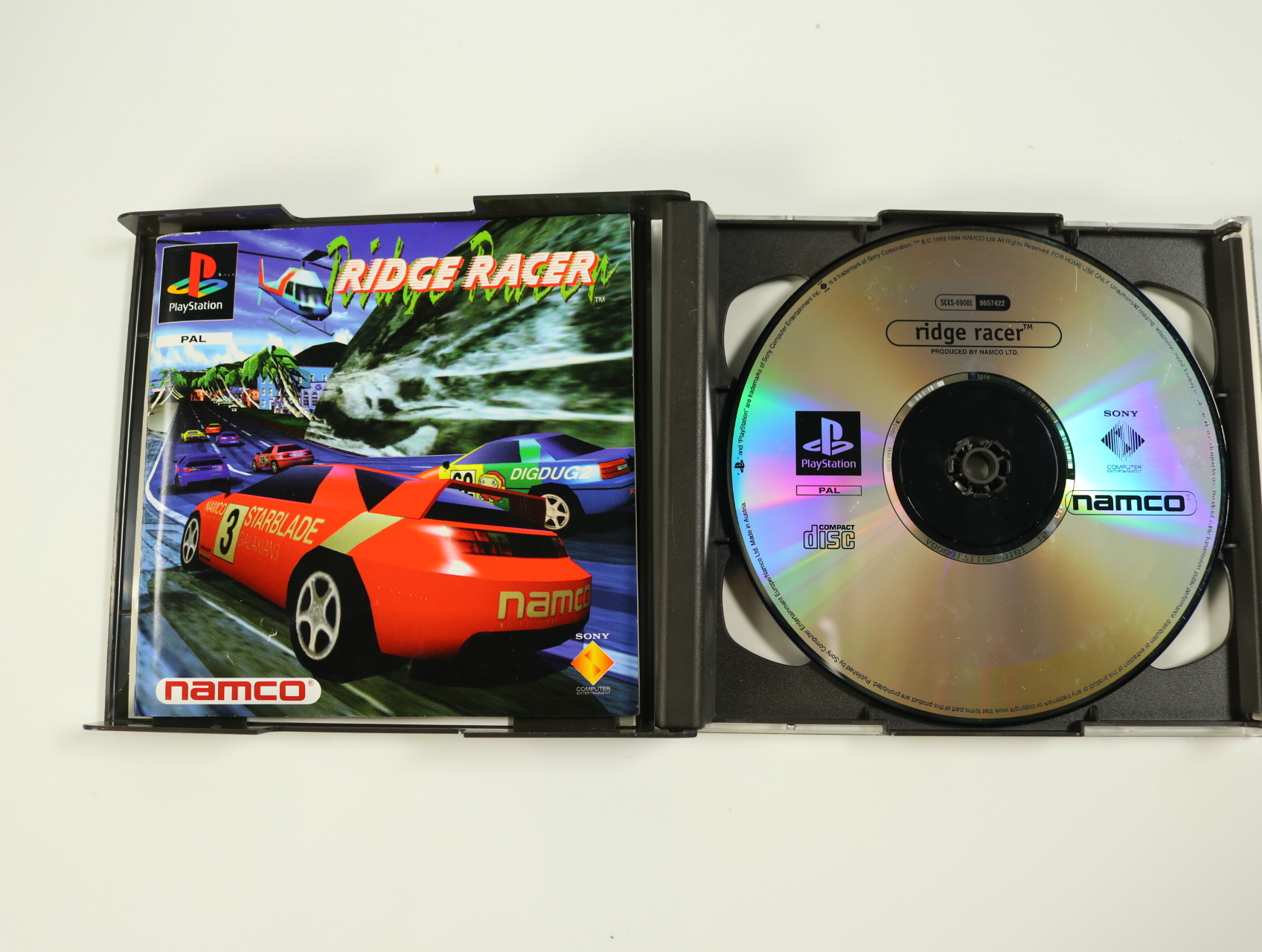 PlayStation 1 - Ridge Racer [Platinum] - productfoto 3