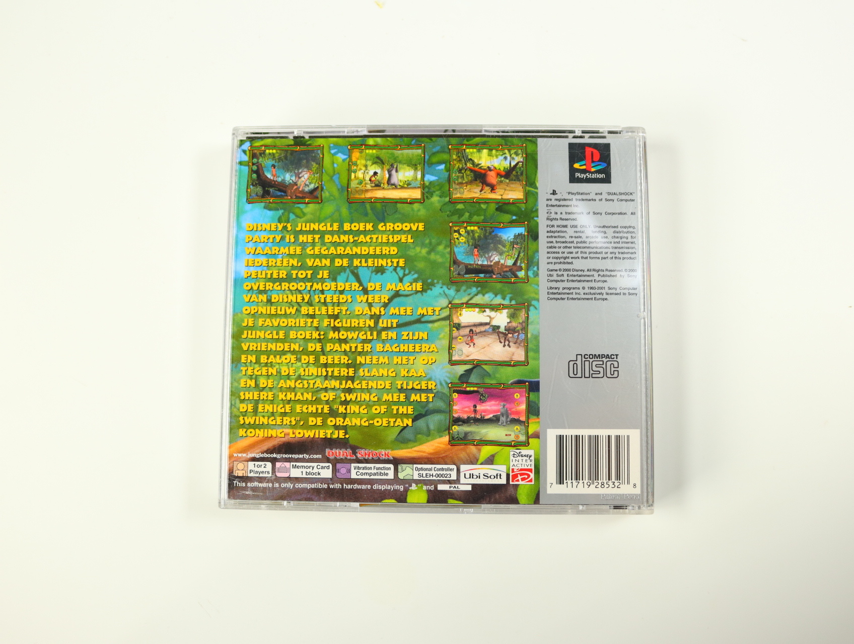 PlayStation 1 - Jungle Book Groove Party [Platinum] - productfoto 2