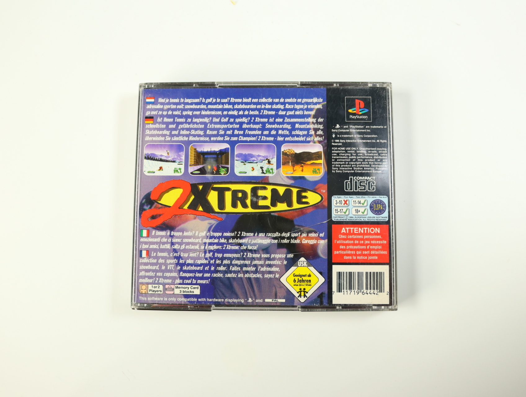 PlayStation 1 - 2Xtreme - productfoto 2