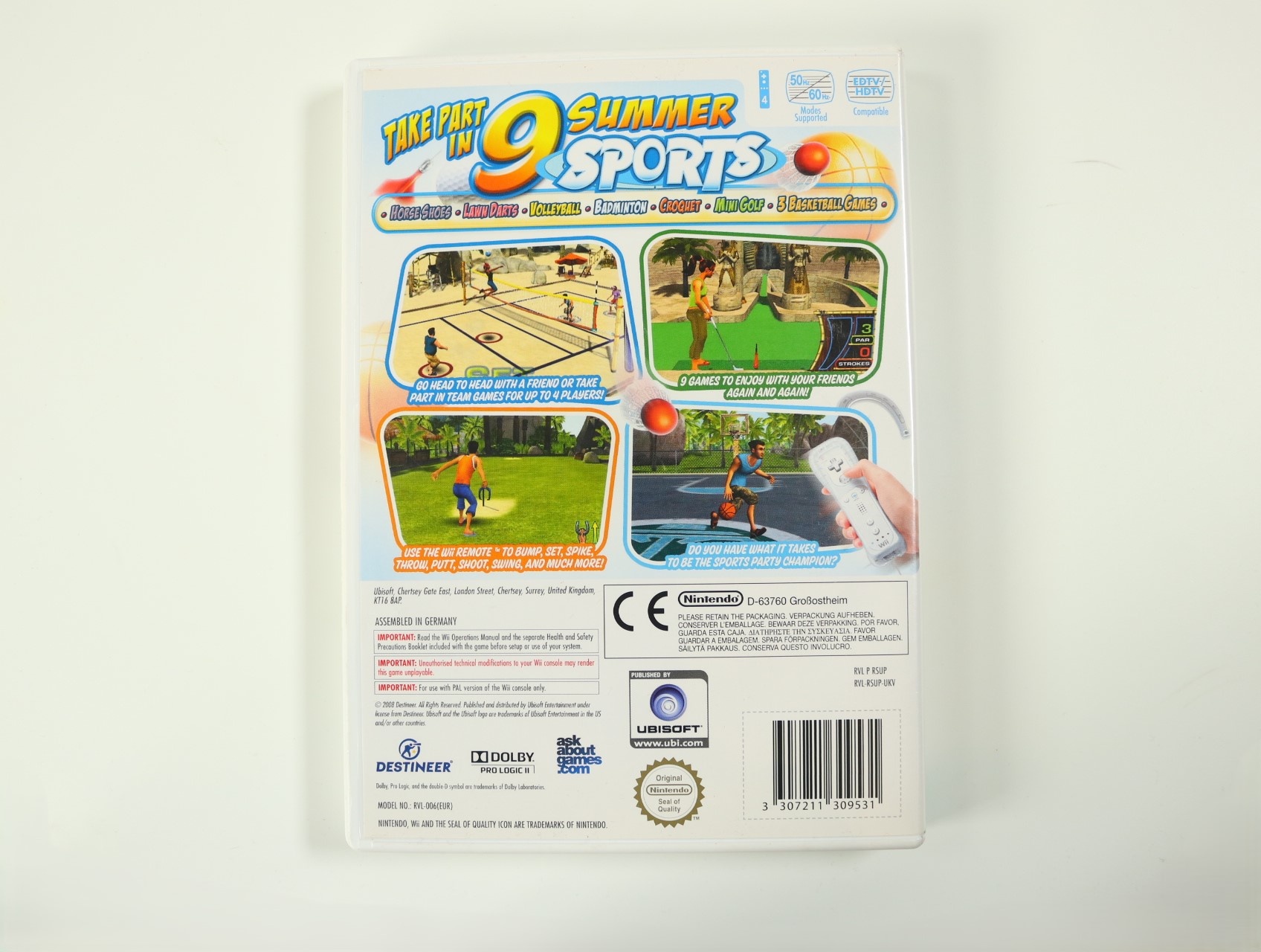 Wii - Sports Party - productfoto 2