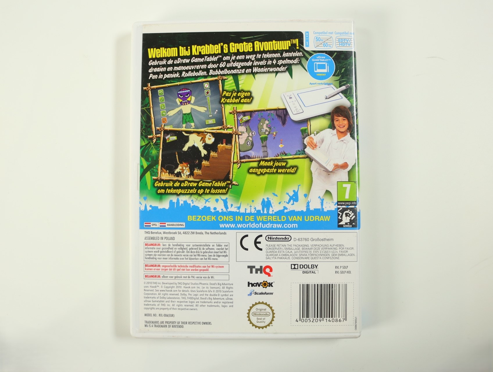 Wii - Krabbel's Grote Avontuur - productfoto 2