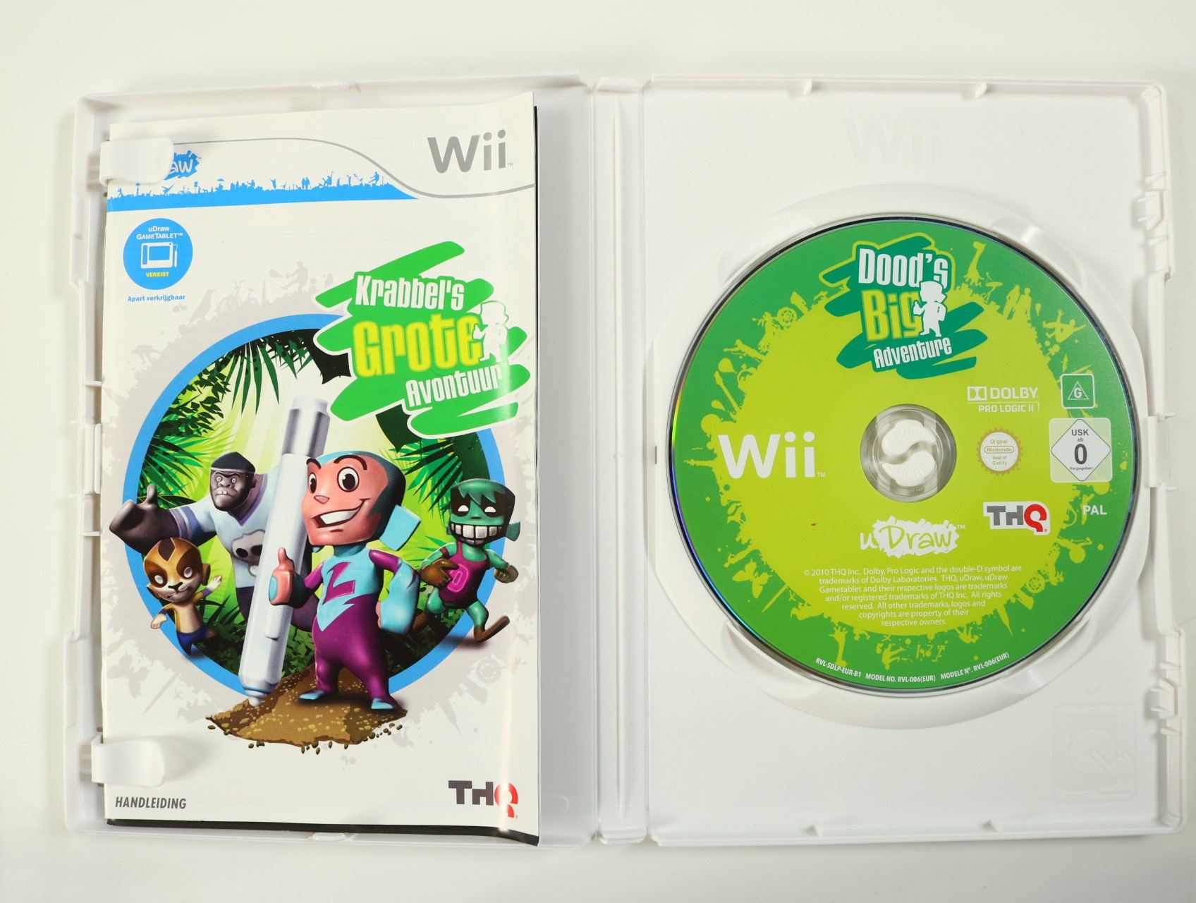 Wii - Krabbel's Grote Avontuur - productfoto 3