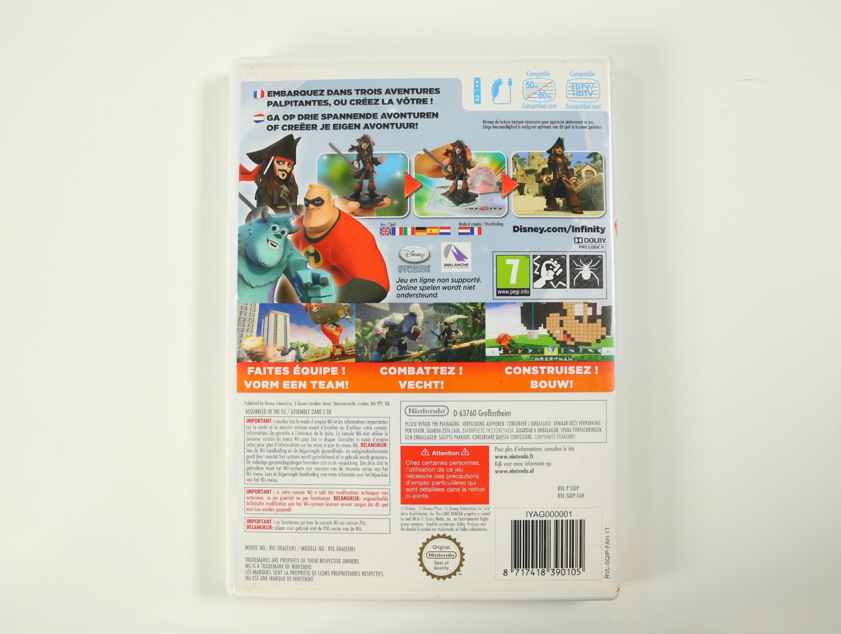 Wii - Disney Infinity - productfoto 2