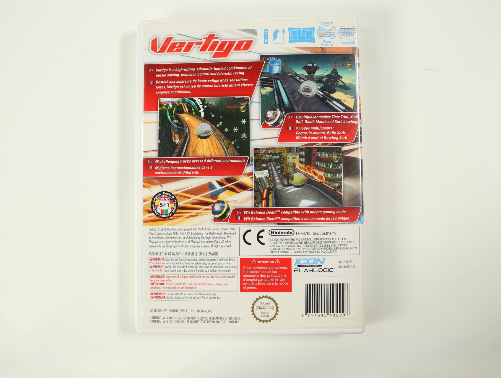 Wii - Vertigo - productfoto 2