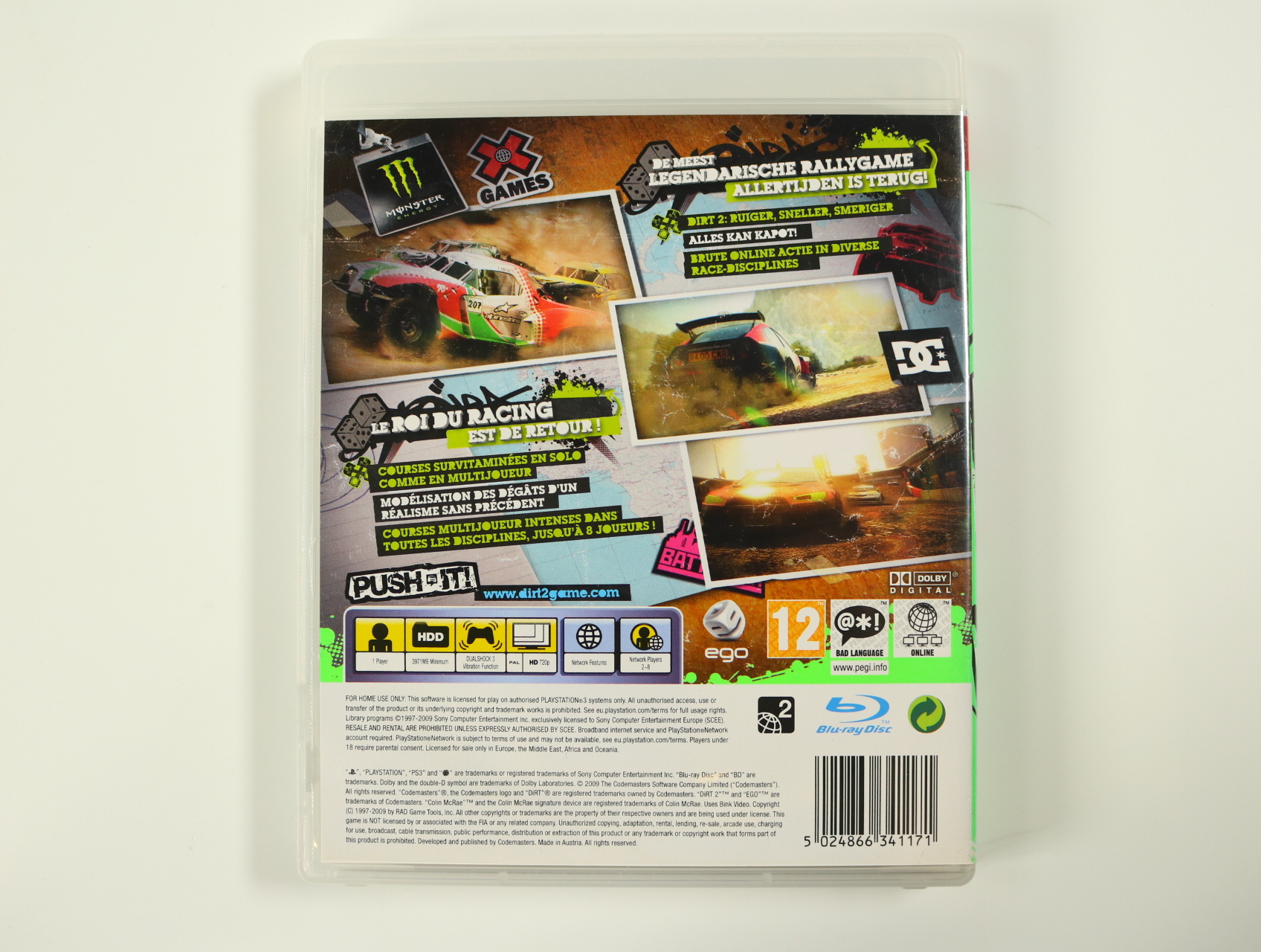 Playstation 3 - Colin Mcrae Dirt 2 - productfoto 2