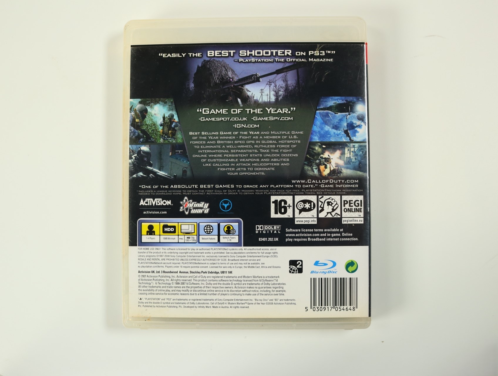 PlayStation 3 - Call of Duty: Modern Warfare - productfoto 2