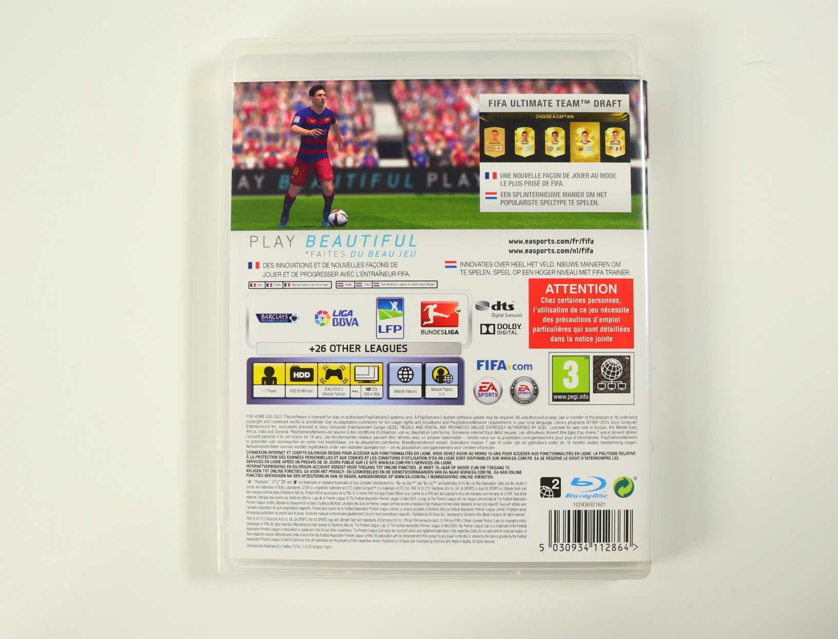 PlayStation 3 - FIFA 16 - productfoto 2