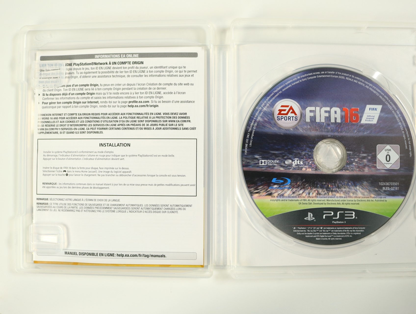 PlayStation 3 - FIFA 16 - productfoto 3