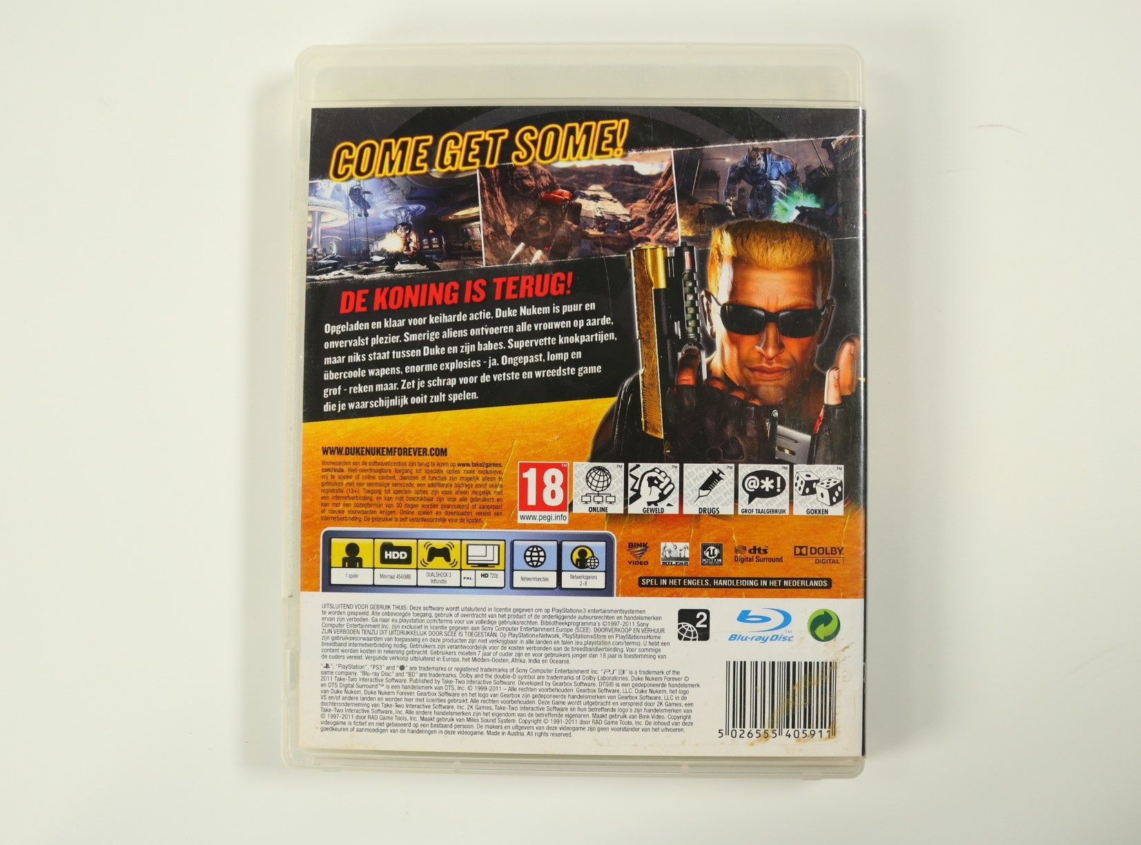 PlayStation 3 - Duke Nukem Forever - productfoto 2