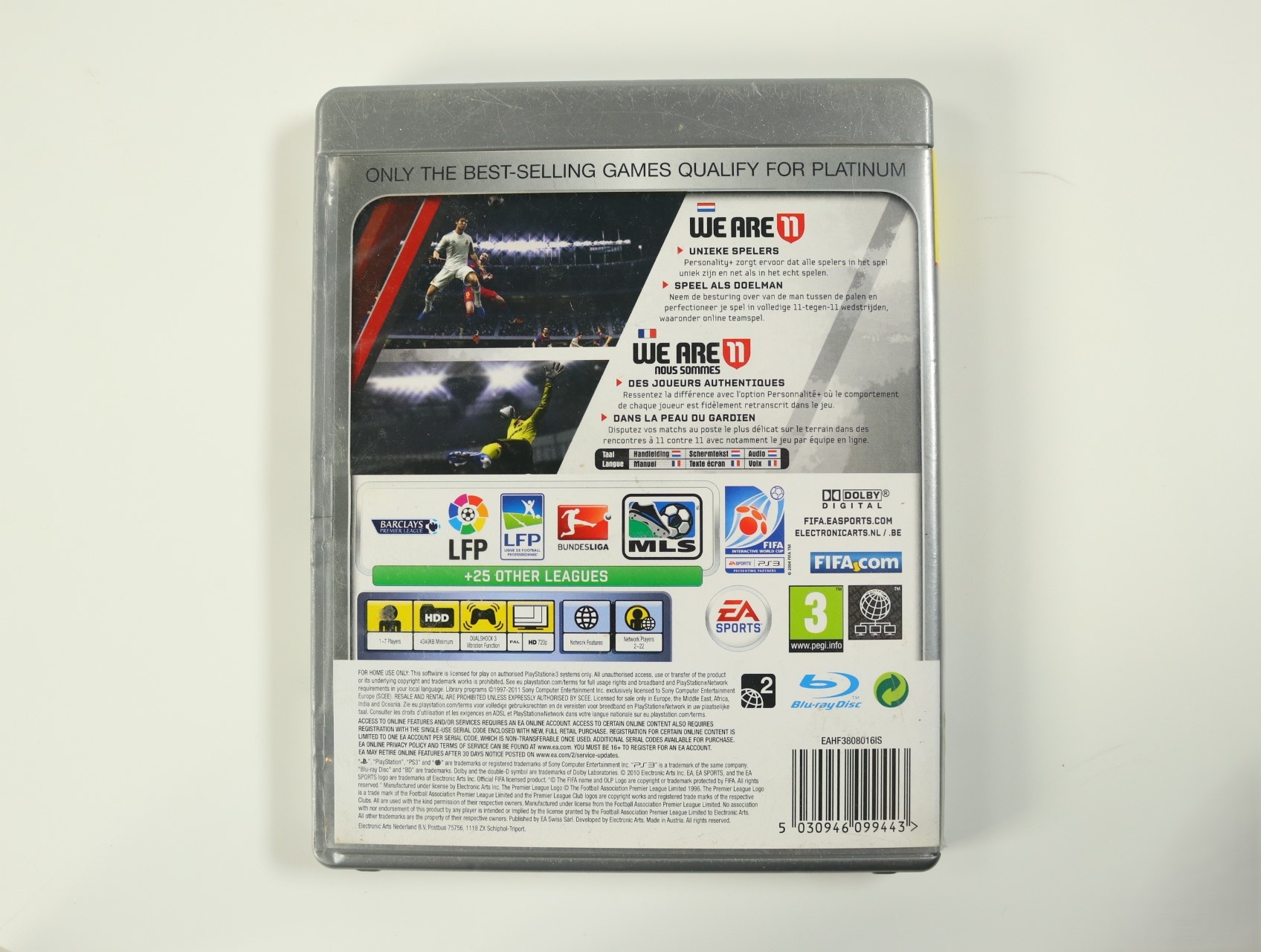 PlayStation 3 - FIFA 11 [Platinum] - productfoto 2