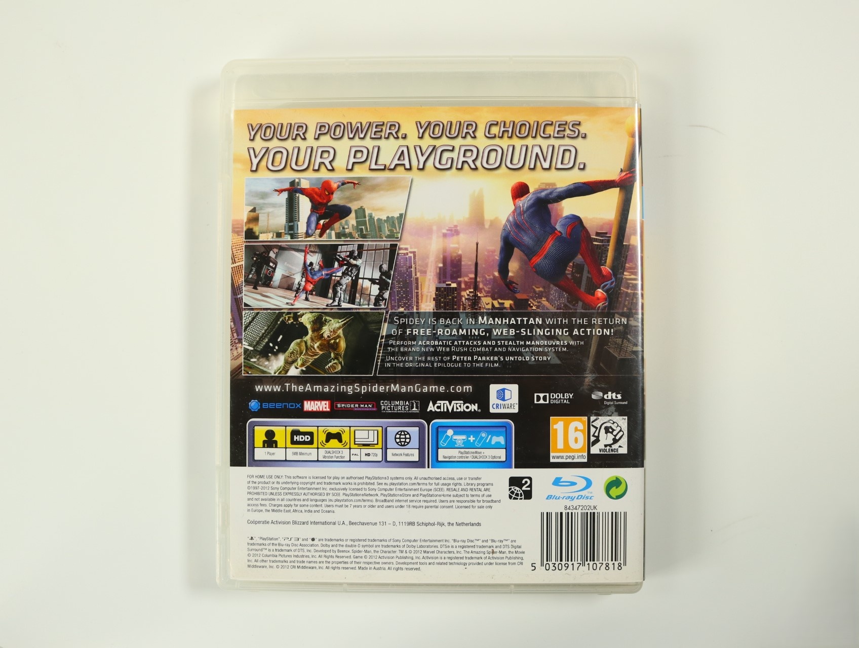 PlayStation 3 - The Amazing Spider-Man - productfoto 2
