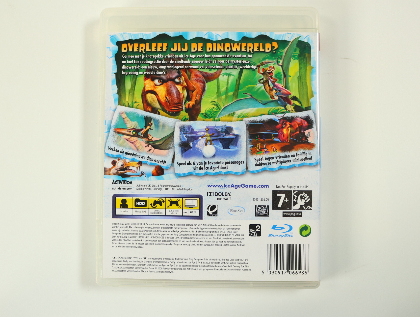 PlayStation 3 - Ice Age: Dawn of the Dinosaurs - productfoto 2