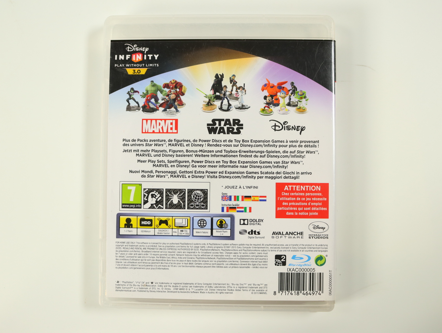 PlayStation 3 - Disney Infinity 3.0 - productfoto 2