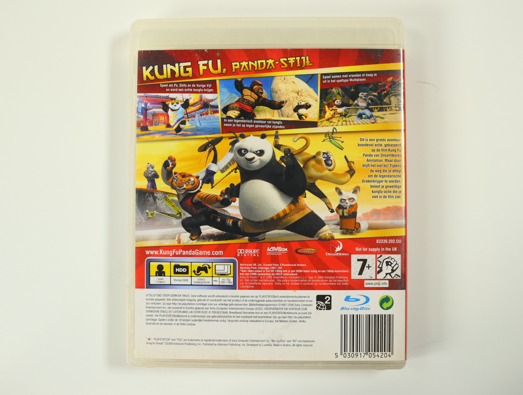 PlayStation 3 - Kung Fu Panda - productfoto 2