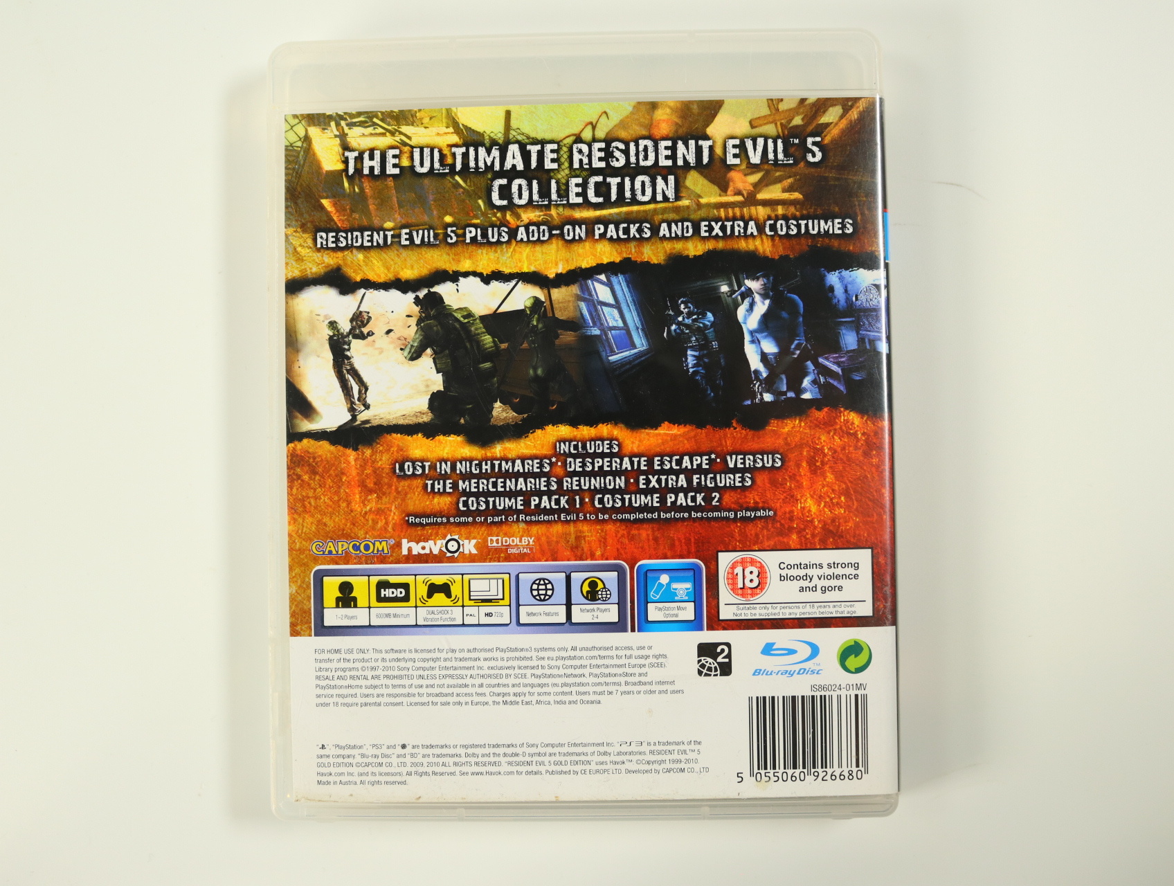 PlayStation 3 - Resident Evil 5 [Gold Edition] - productfoto 2