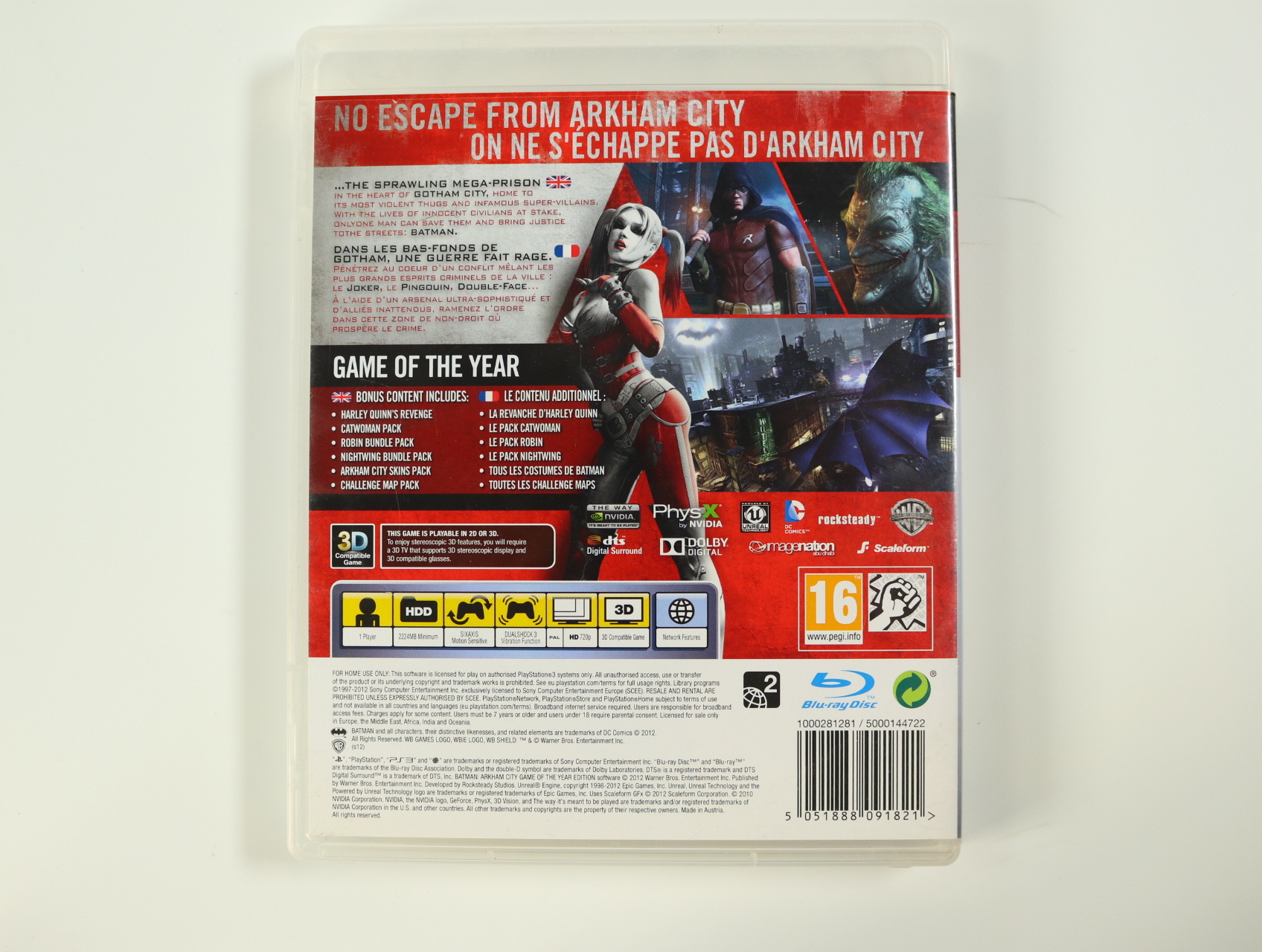PlayStation 3 - Batman: Arkham City [Game of the Year Edition] - productfoto 2