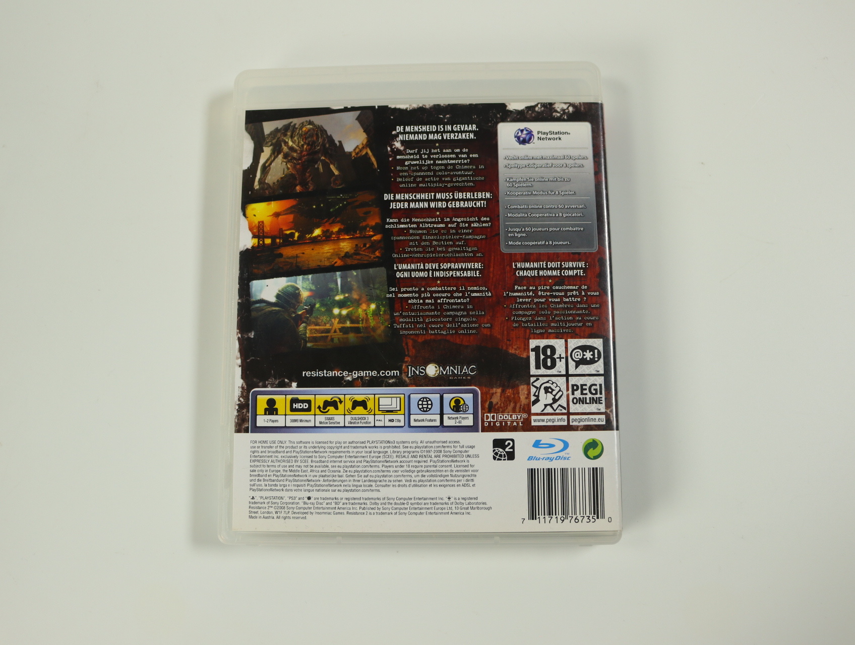 PlayStation 3 - Resistance 2 - productfoto 2