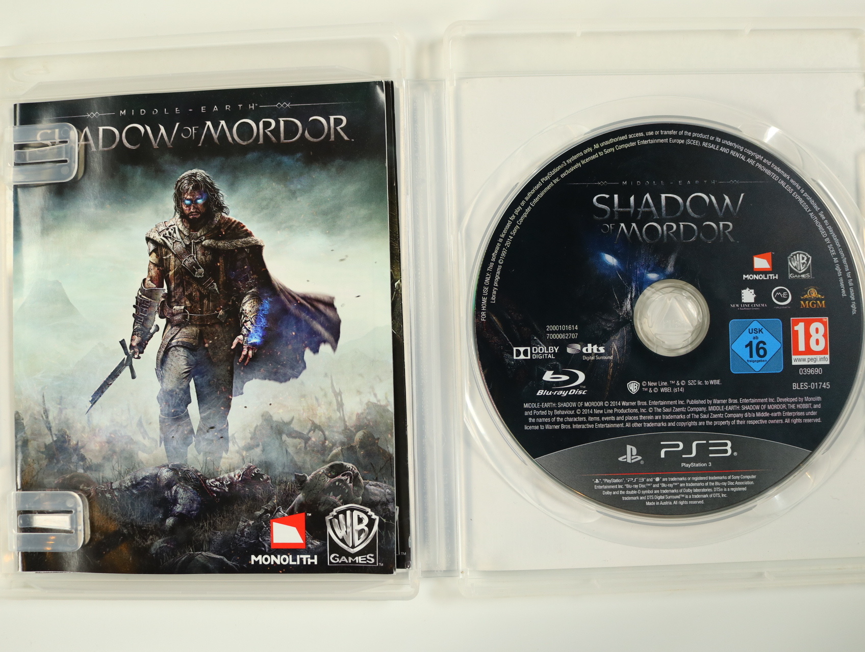 PlayStation 3 - Middle-earth: Shadow of Mordor - productfoto 3
