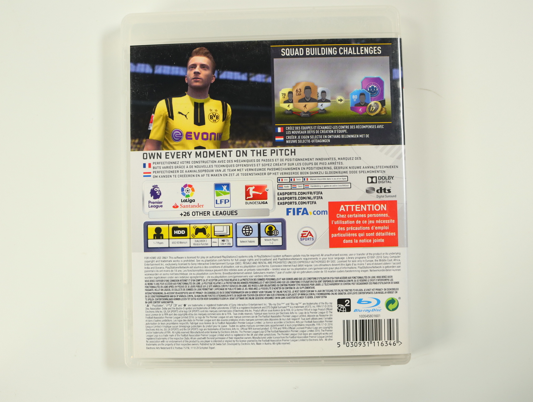 PlayStation 3 - FIFA 17 - productfoto 2
