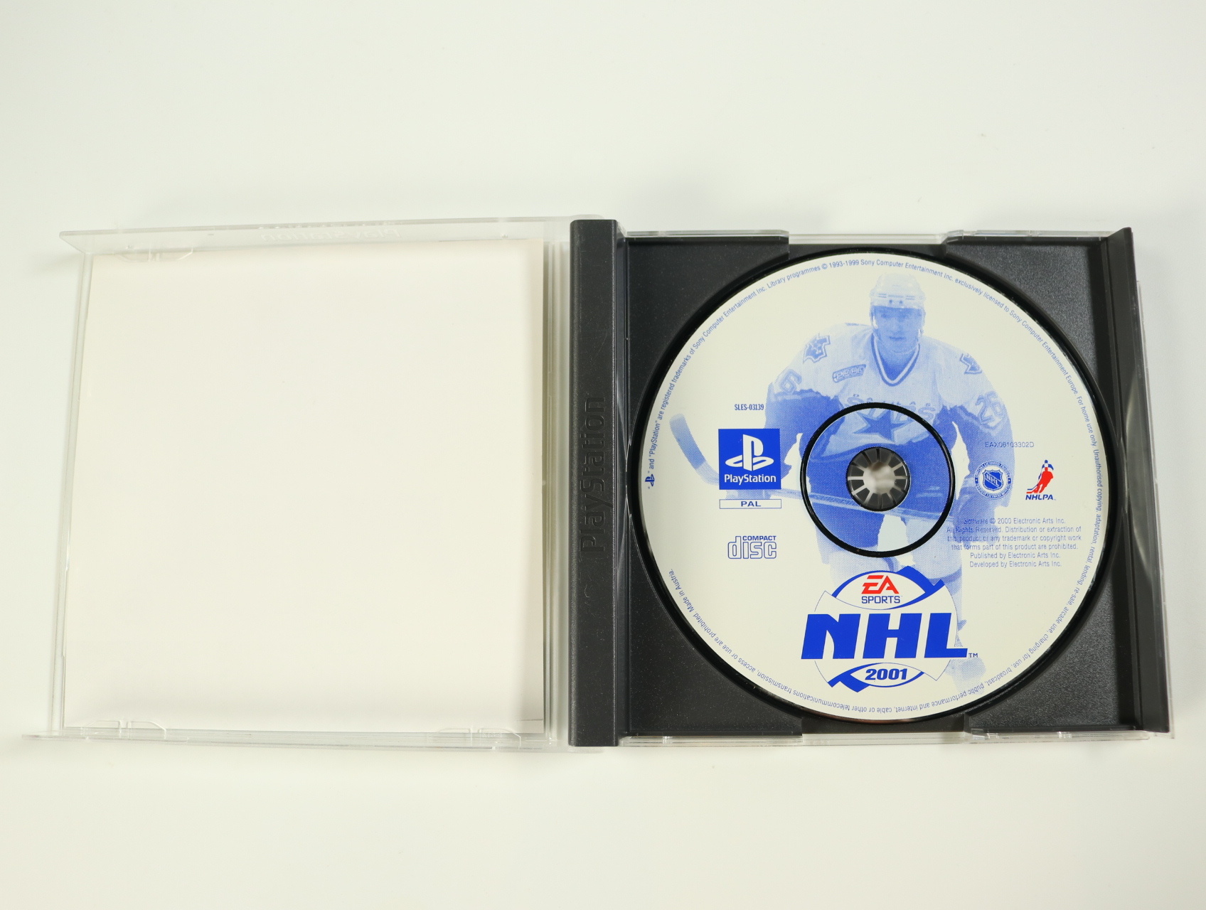PlayStation 1 - NHL 2001 - productfoto 3