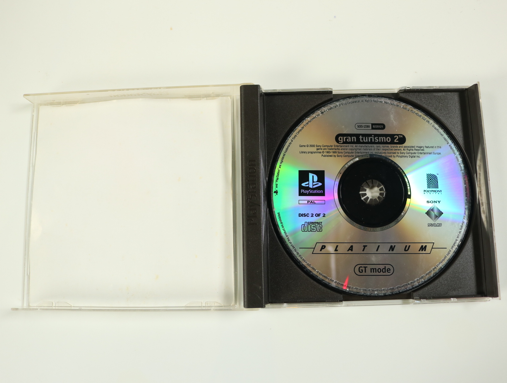 PlayStation 1 - Gran Turismo 2 [Platinum] [No Manual] - productfoto 3