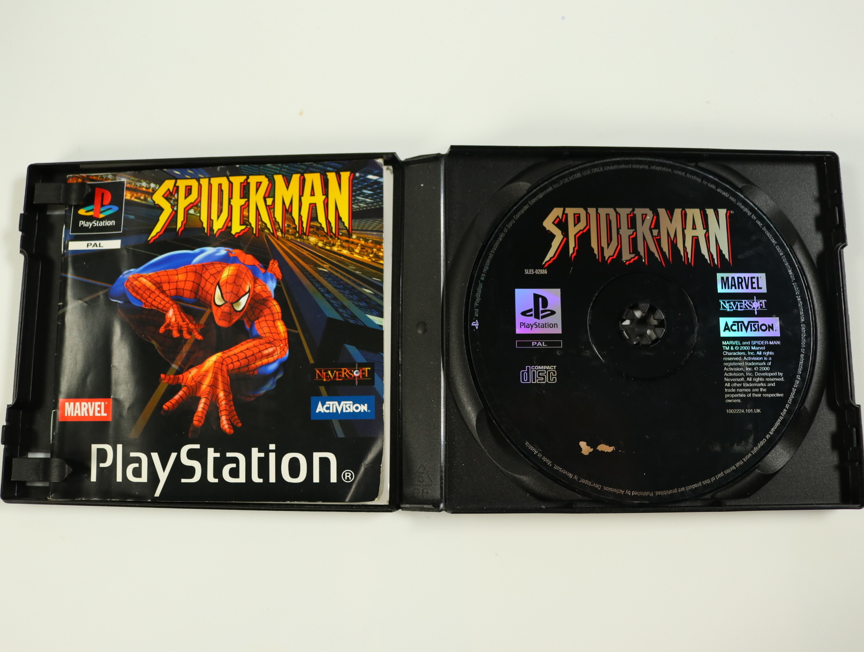 PlayStation 1 - Spider-Man - productfoto 3