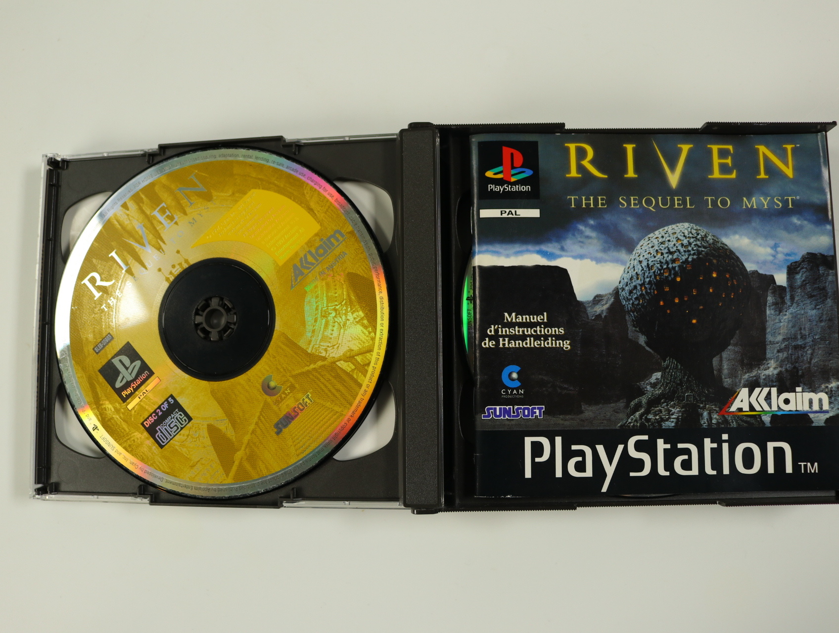 PlayStation 1 - Riven: The Sequel to Myst - Cyan Worlds - productfoto 3