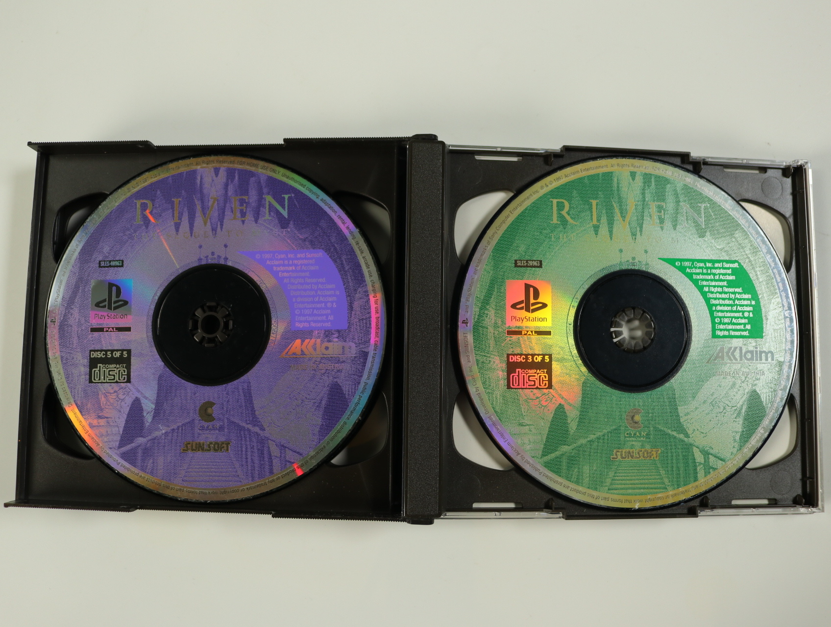 PlayStation 1 - Riven: The Sequel to Myst - Cyan Worlds - productfoto 5