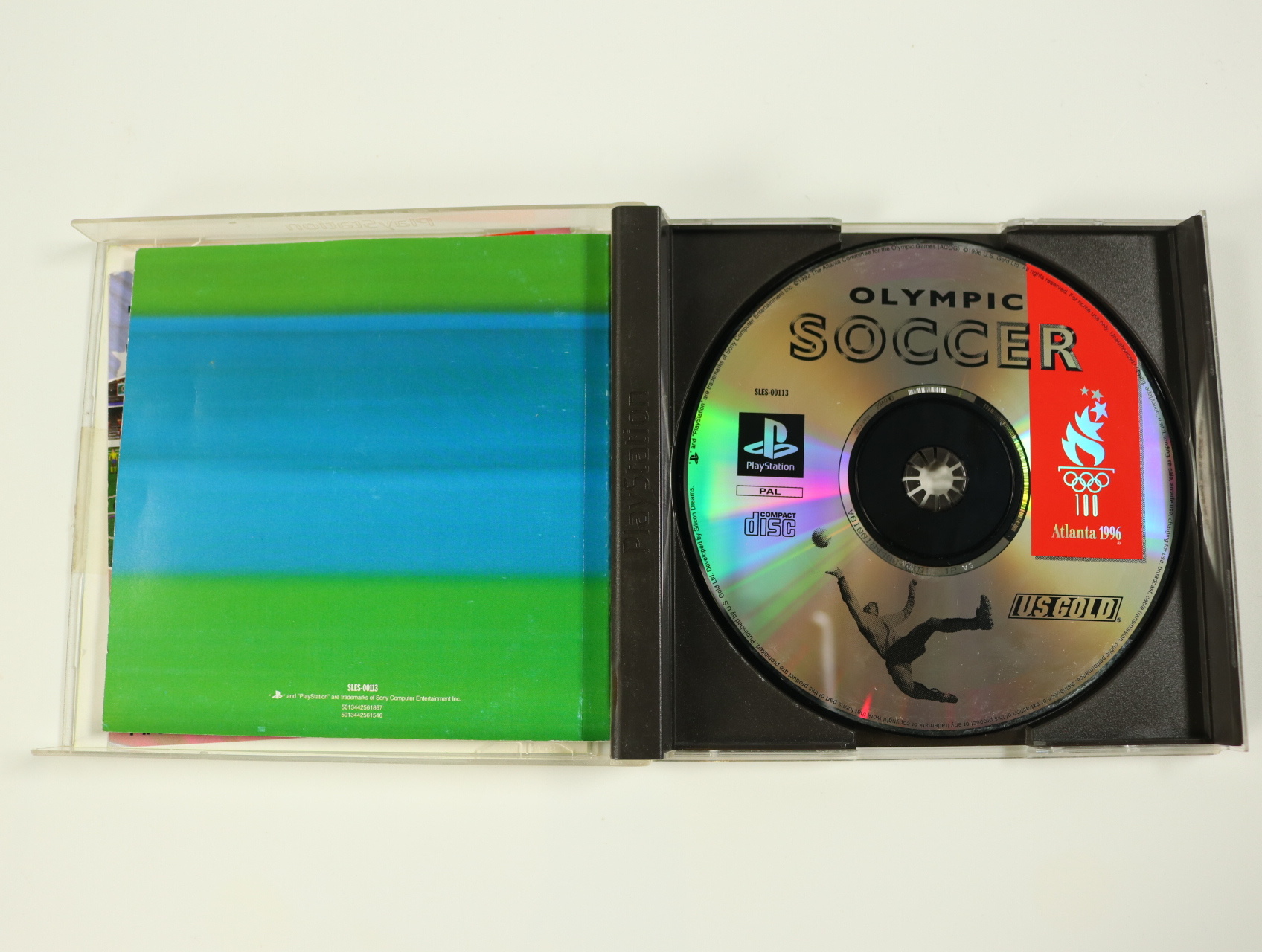 PlayStation 1 - Olympic Soccer - productfoto 3