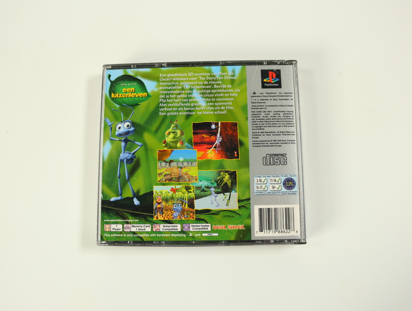 PlayStation 1 - Een Luizenleven [Platinum] - productfoto 2