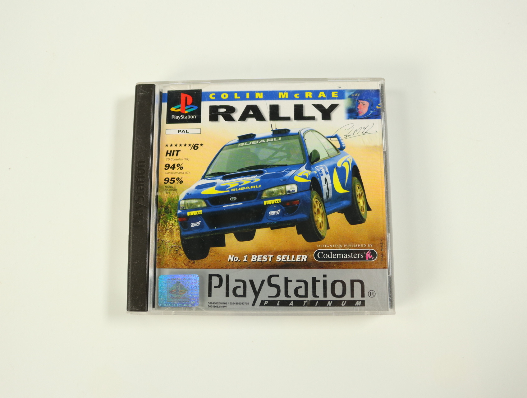 PlayStation 1 - Colin McRae Rally [Platinum]