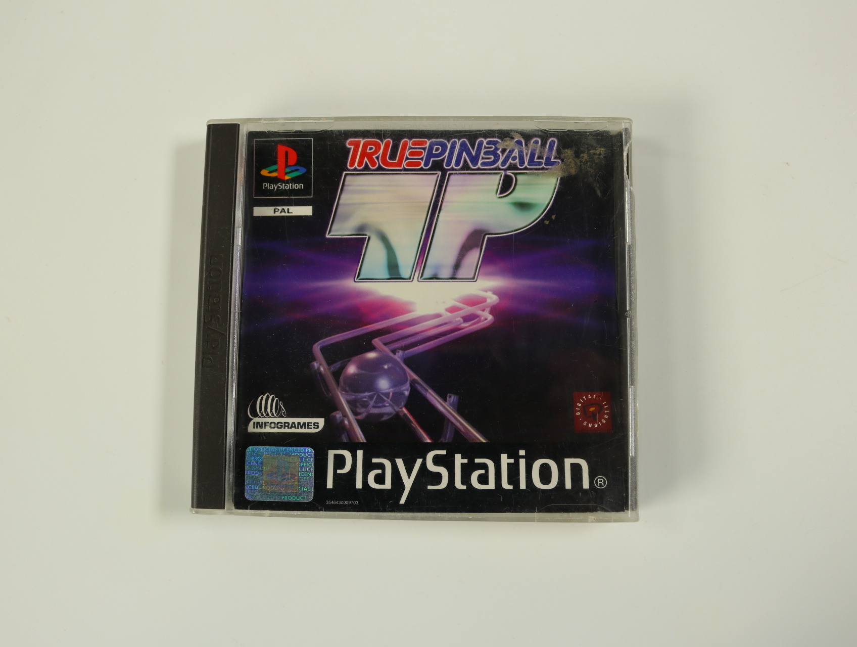 PlayStation 1 - True Pinball [No Manual]
