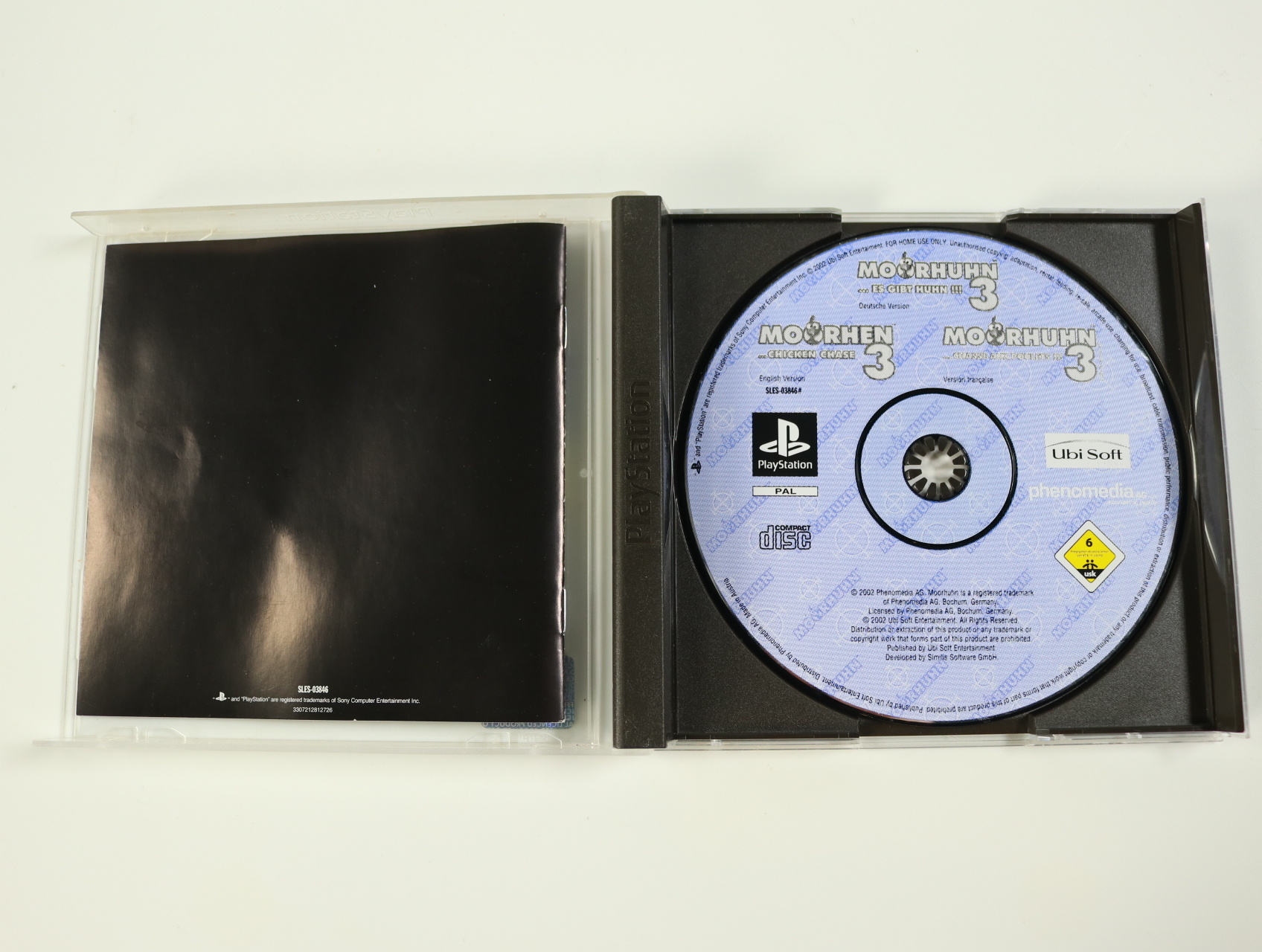PlayStation 1 - Moorhen 3: Chicken Chase - productfoto 3