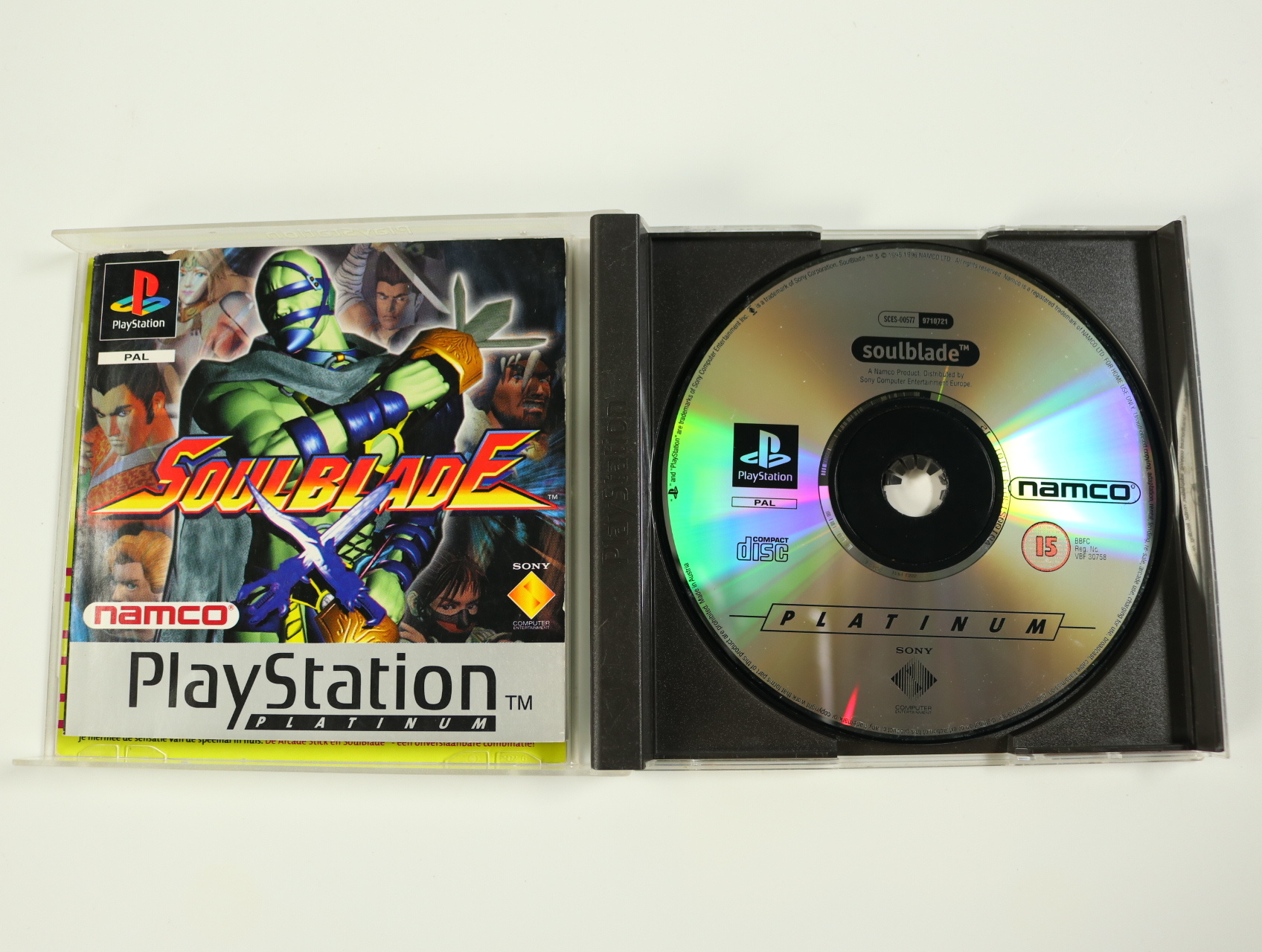 PlayStation 1 - SoulBlade [Platinum] - productfoto 3