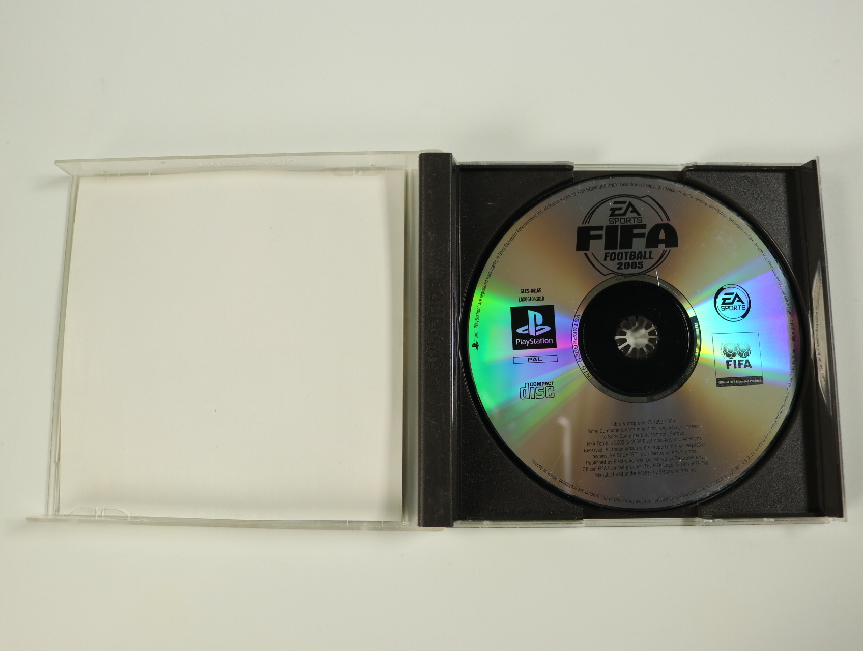 PlayStation 1 - FIFA Football 2005 - productfoto 3