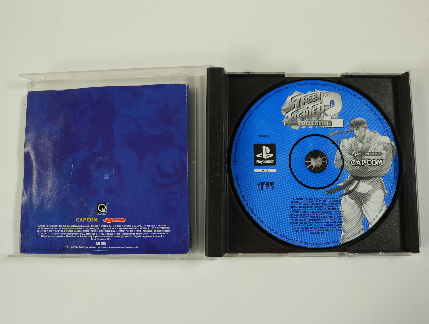 PlayStation 1 - Street Fighter Collection 2 - productfoto 3